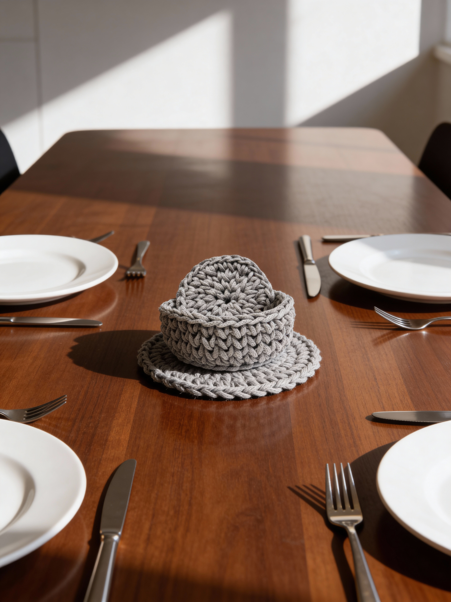 Coasters and Basket Set (4)